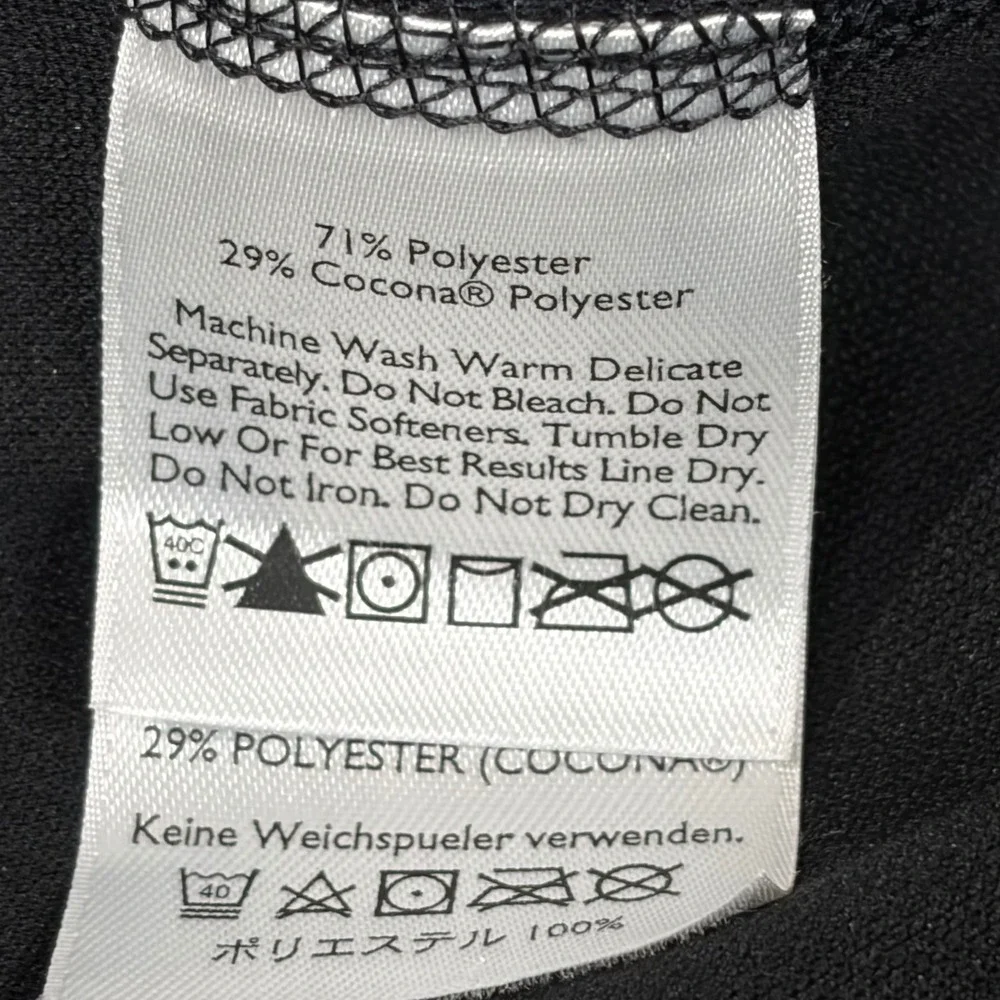 Eddie Bauer First Ascent‎ Mens Large Black Cocona Base Layer Leggings Tights